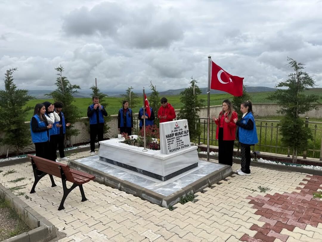 15 21 Mayıs Gençlik Haftası Etkinlikleri Kapsamında Aziz Şehitlerimizin Emaneti Olan Şehitliğimi (1)