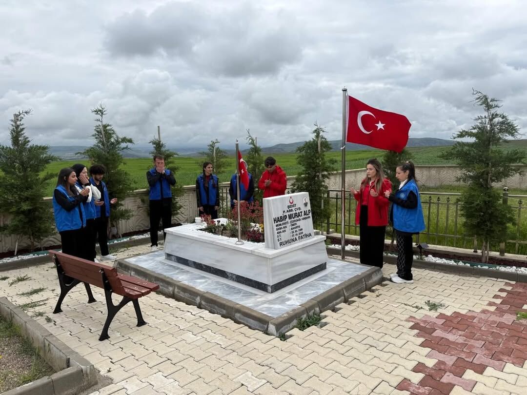 15 21 Mayıs Gençlik Haftası Etkinlikleri Kapsamında Aziz Şehitlerimizin Emaneti Olan Şehitliğimi (3)
