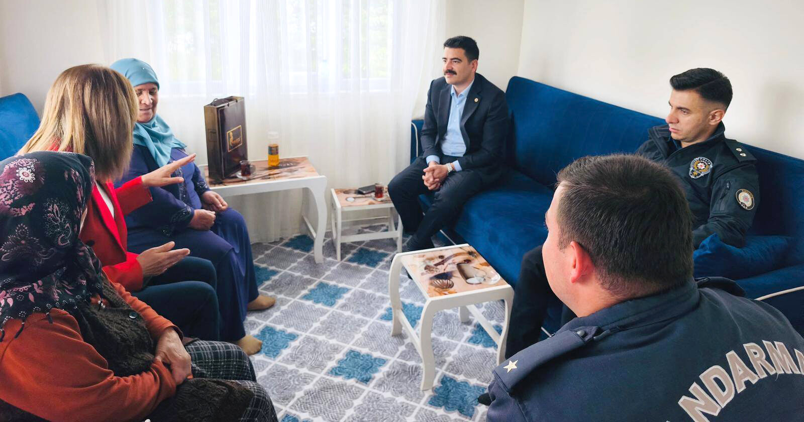 Akçakent Protokolünden Bayramda Anlamlı Buluşma (1)