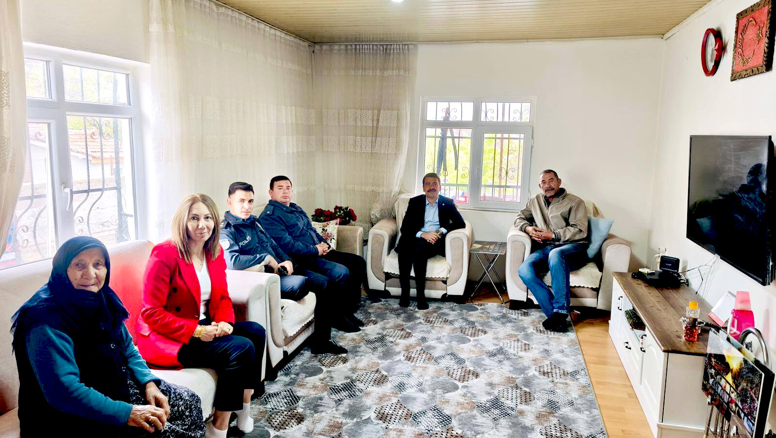 Akçakent Protokolünden Bayramda Anlamlı Buluşma (2)