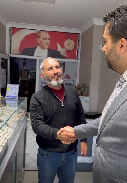 Başkan Demirci Esnafla Bayramlaştı (3)
