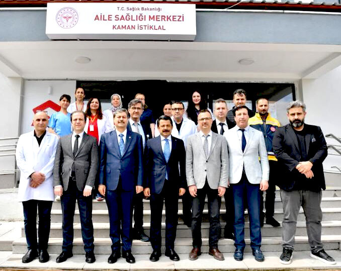 Çayağzı Sağlık Evi Için Yer Tespiti Yapıldı, Kaman Asm Incelendi (4)