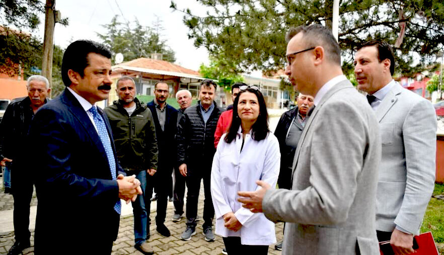 Çayağzı Sağlık Evi Için Yer Tespiti Yapıldı, Kaman Asm Incelendi (6)