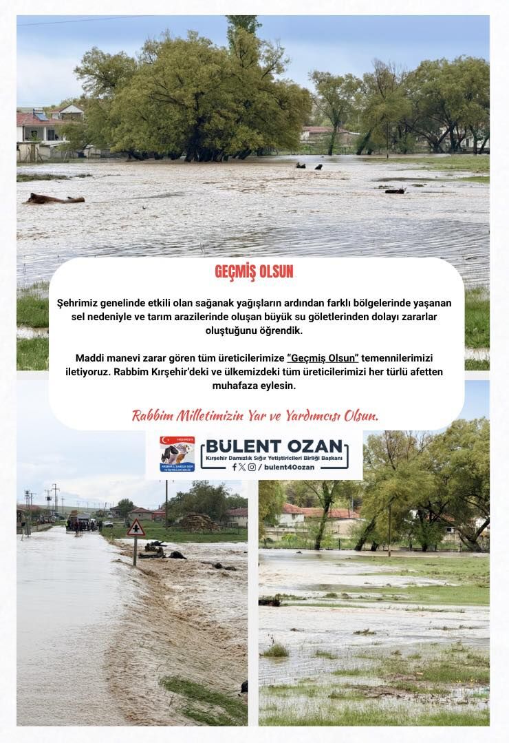 Geçmi̇ş Olsunşehrimiz Genelinde Etkili Olan Sağanak Yağışların Ardından Farklı Bölgelerinde Yaşan