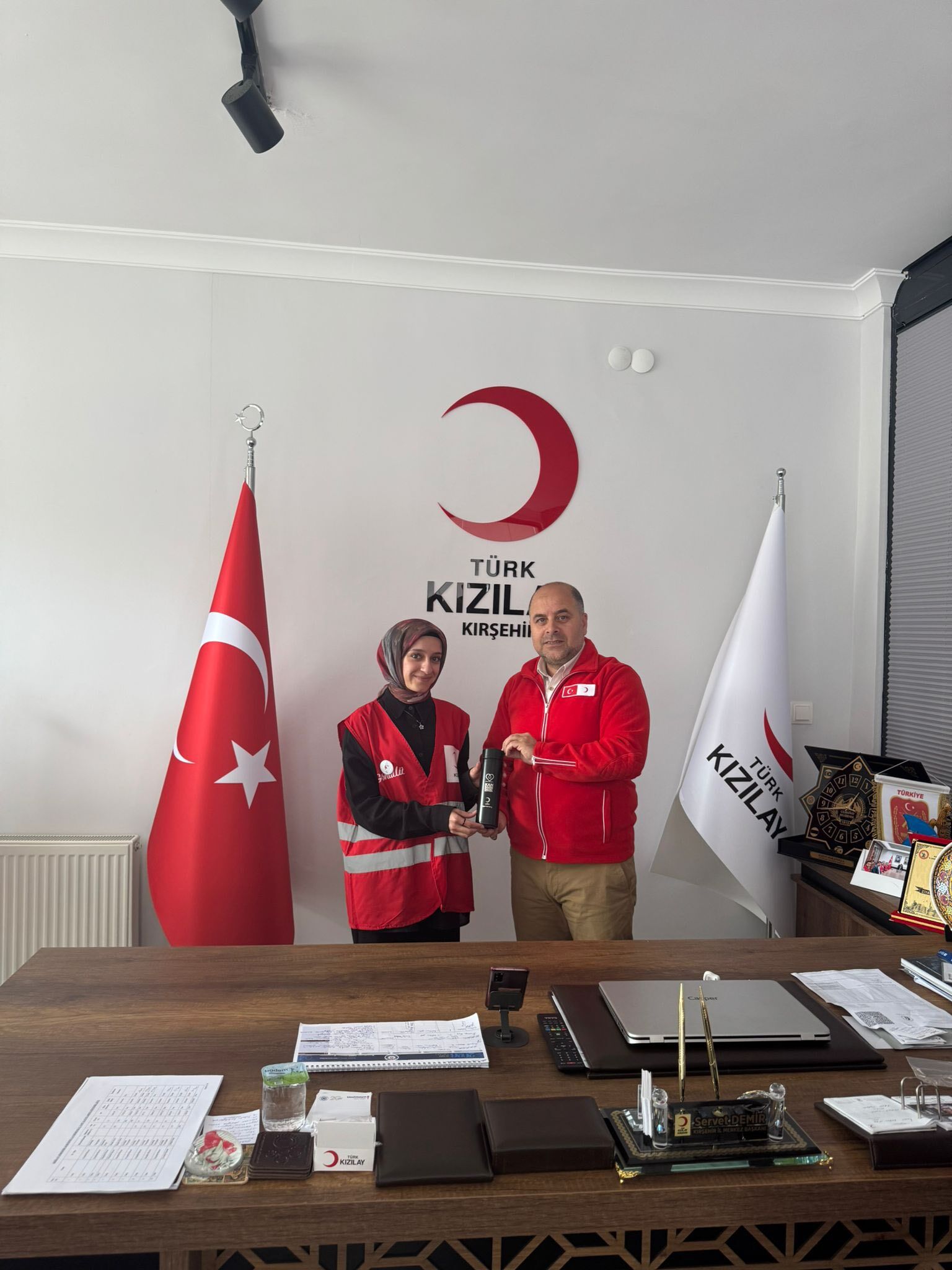 Genç Kızılay’da Bayrak Değişimi 1
