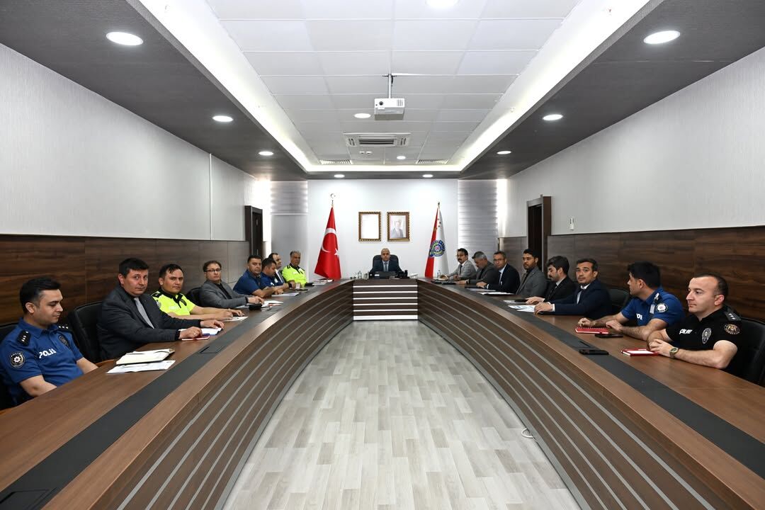 İl Emniyet Müdürümüz Sayın Dr. @Mesutgorucuresmi Başkanlığında, Ilgili Birim Amirlerinin Katılım-1
