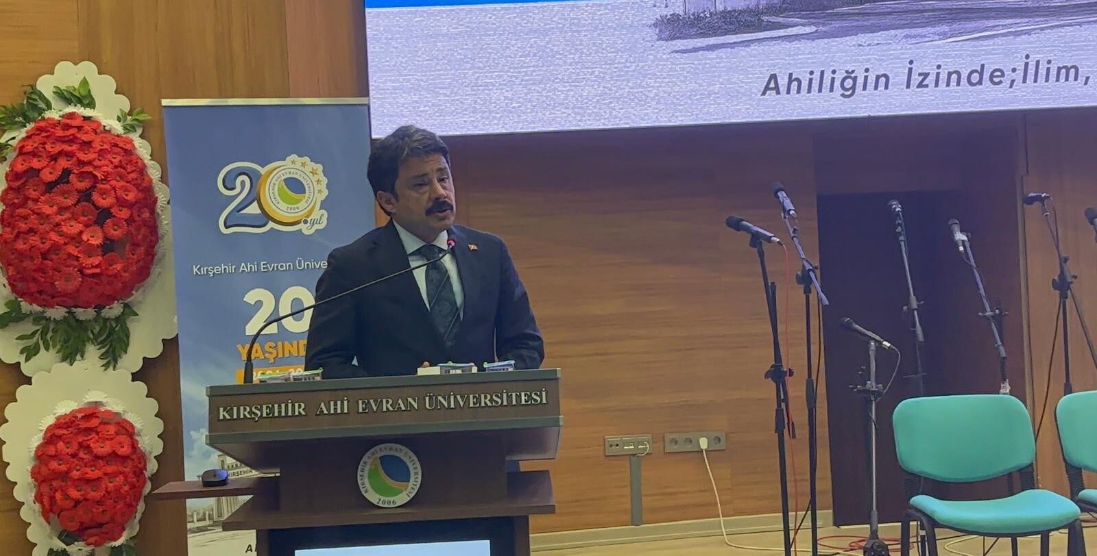 Kırşehir Ahi Evran Üniversitesi 20. Yaşını Kutladı 6