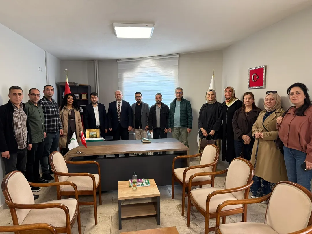 Kırşehir Ahi Evran Üniversitesi Personel Daire Başkanı Sayın Mehmet Aksoy, Şube Müdürleri Ve Be