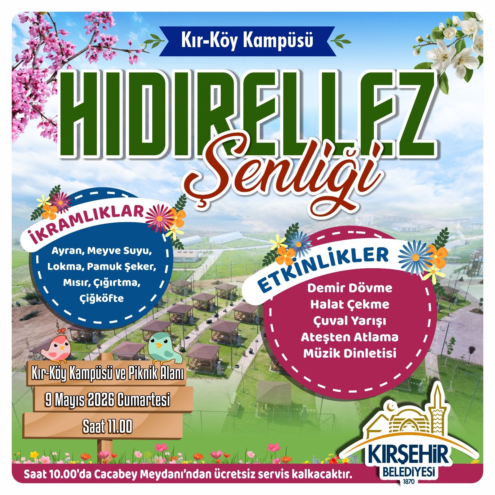 Kırşehir’de Hıdırellez Şenliği İçin Geri Sayım Başladı 11