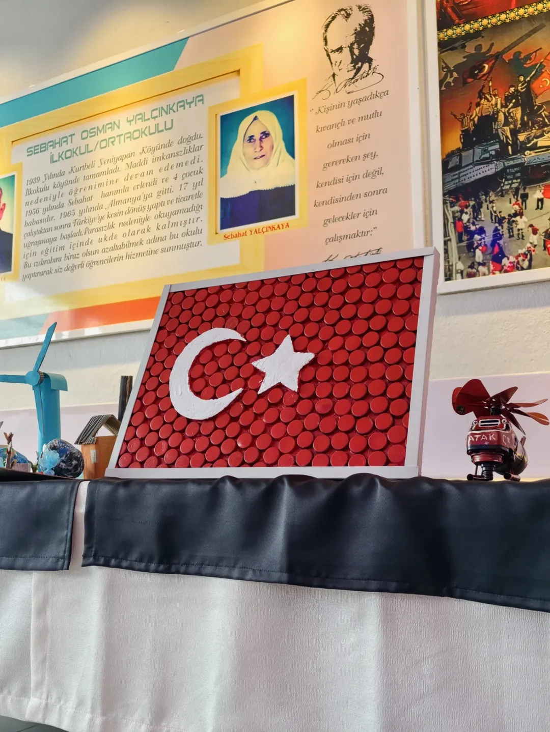 ♻️🎨 Sıfır Atık Yarışmamız Sonuçlandı! 🎨♻️Öğrencilerimizin Geri Dönüşüm Malzemelerini Hayal Gü (4)