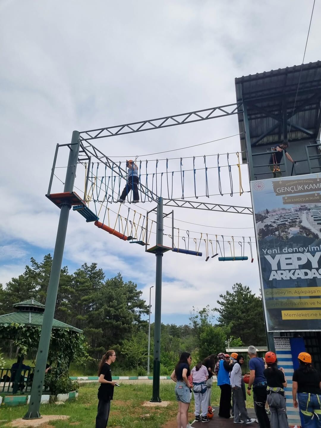 #Boztepe Gençlik Ve Spor İlçe Müdürlüğü# 🧗 ♀️🔅👷🏻⛰️Kırşehir Ahi Evran Gençlik Kampı Etkinlikl (2)