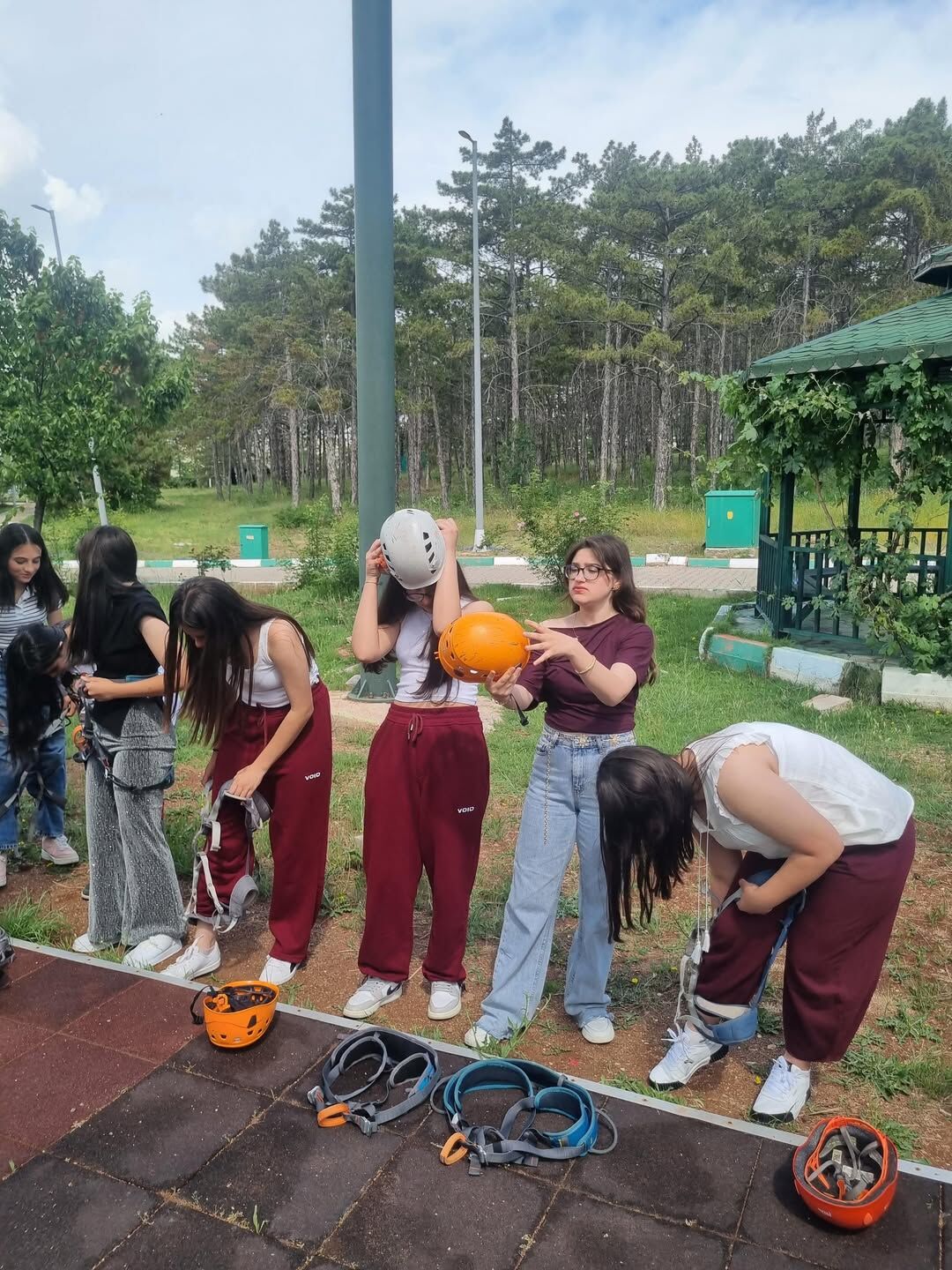 #Boztepe Gençlik Ve Spor İlçe Müdürlüğü# 🧗 ♀️🔅👷🏻⛰️Kırşehir Ahi Evran Gençlik Kampı Etkinlikl (5)