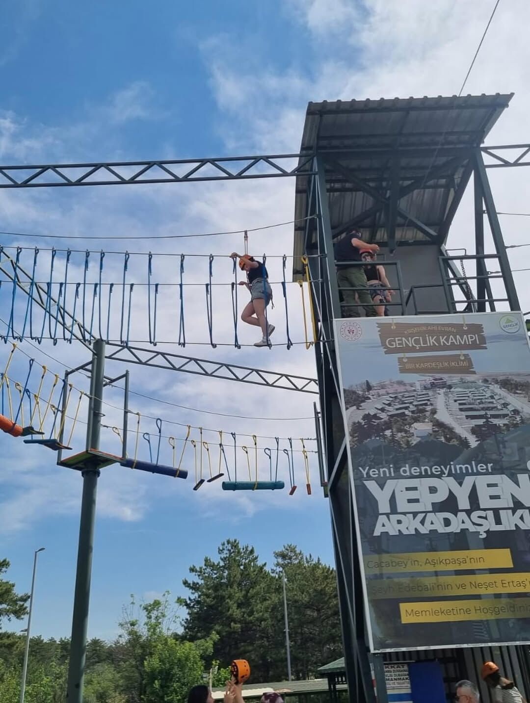 #Boztepe Gençlik Ve Spor İlçe Müdürlüğü# 🧗 ♀️🔅👷🏻⛰️Kırşehir Ahi Evran Gençlik Kampı Etkinlikl (6)