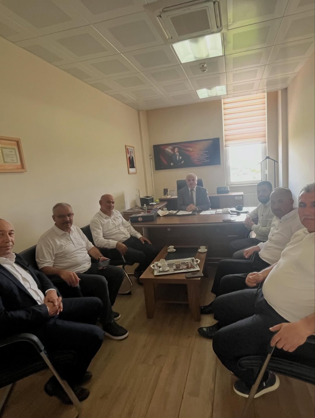 Diyanet Sen Kırşehir İl Başkanı Sayın Mehmet Öztürk Ve Değerli Yönetim Kurulu Üyeleri, İlçe Müft (2)