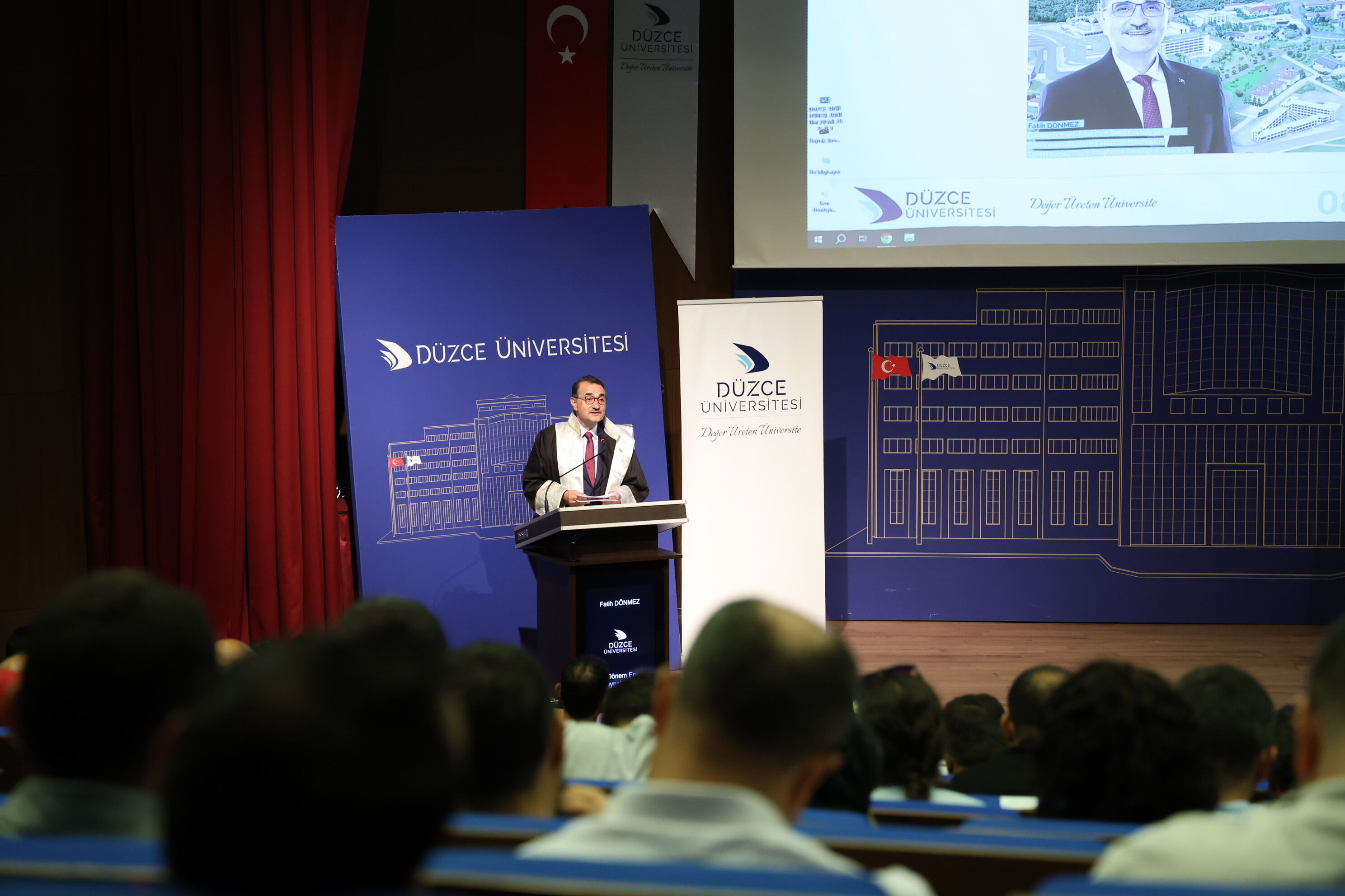 Eski Enerji Bakanı Fatih Dönmez'e Fahri Doktora Unvanı (2)