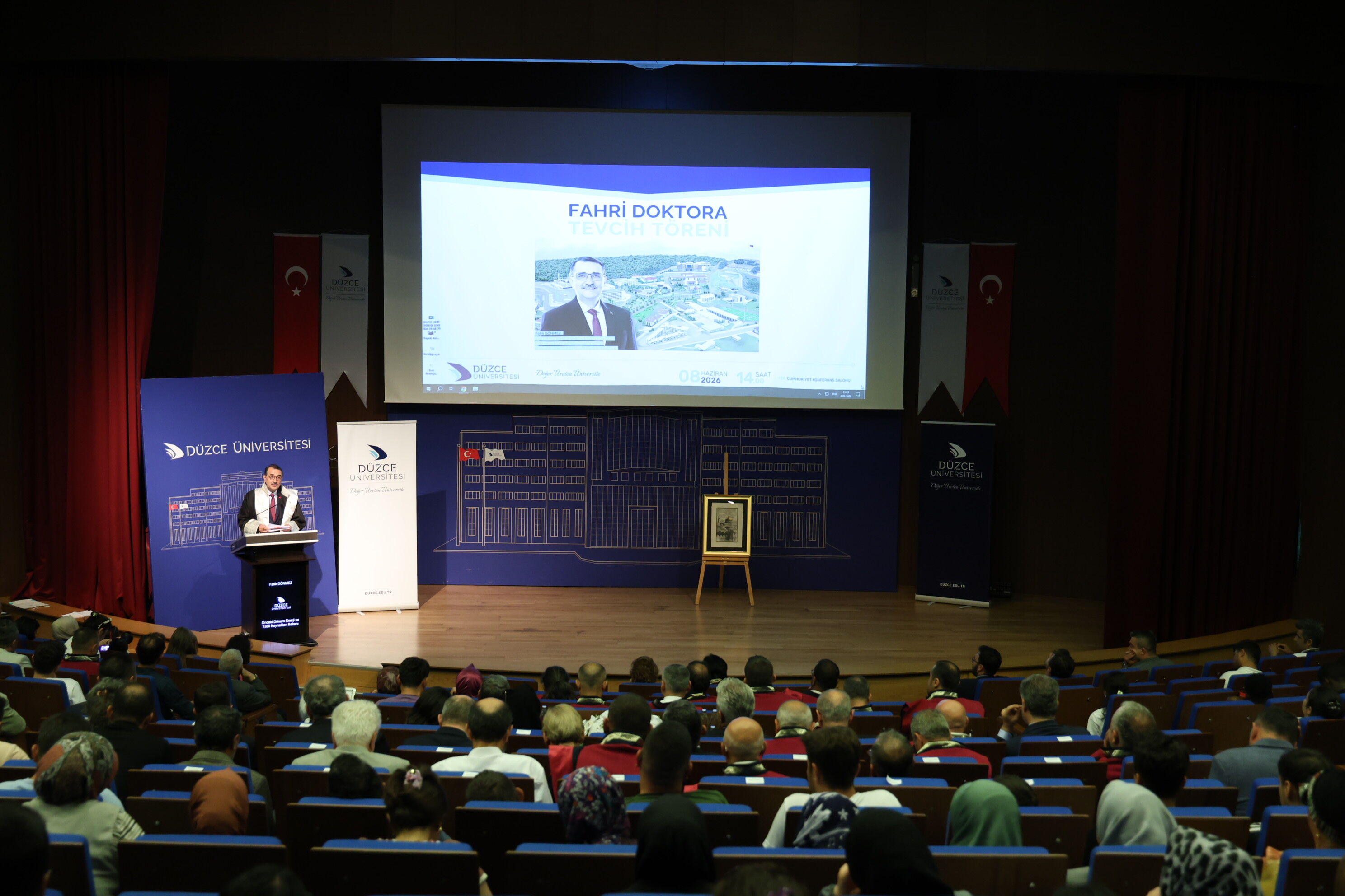 Eski Enerji Bakanı Fatih Dönmez'e Fahri Doktora Unvanı (6)