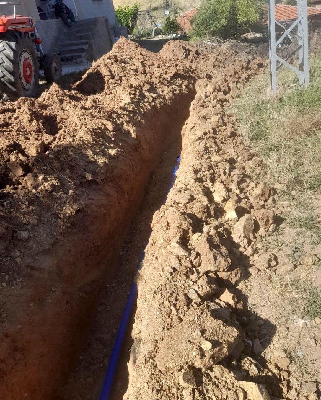 İçme Suyu Şebekesi Kolektör Sisteme Dönüştürülüyor (1)
