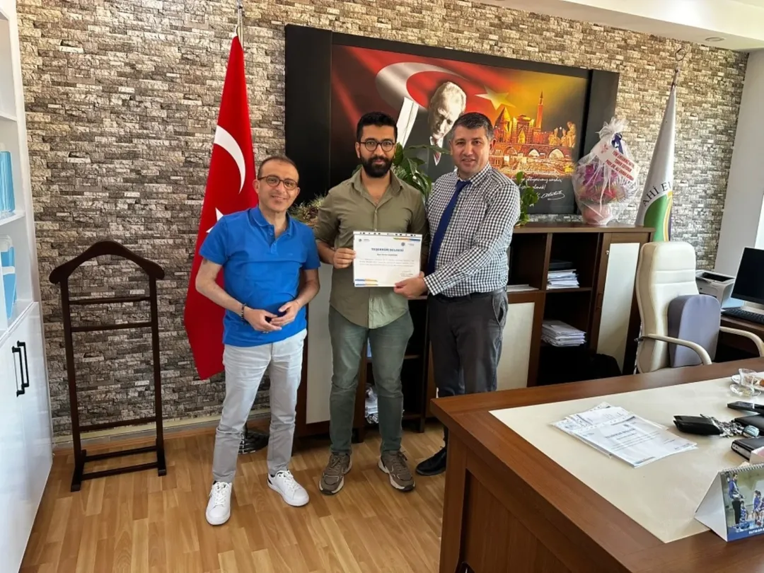 İşkurdan Enstitümüze Görevlendirilen Öğrencilerimize Veda Programı Yapıldıüniversitemiz Ile Kı (1)