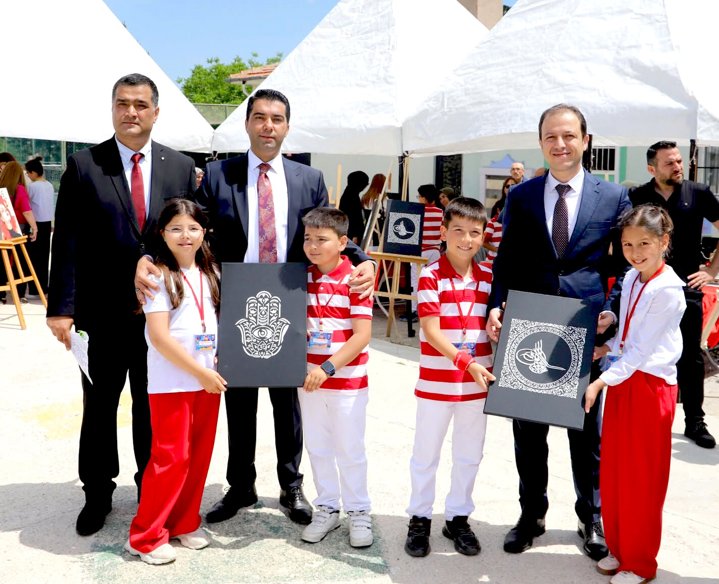 Kaman’da Minik Ellerden Dev Sergi (1)