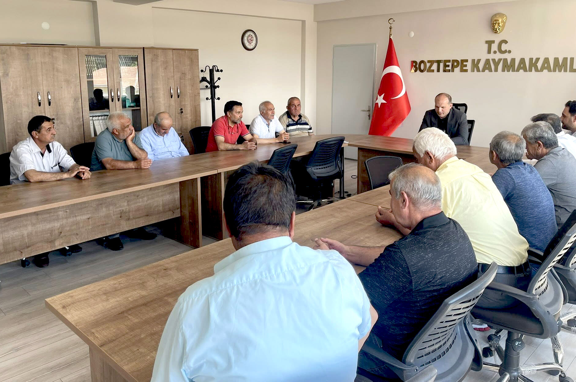 Kaymakamlıkta Kursiyerlerle Samimi Görüşme (1)