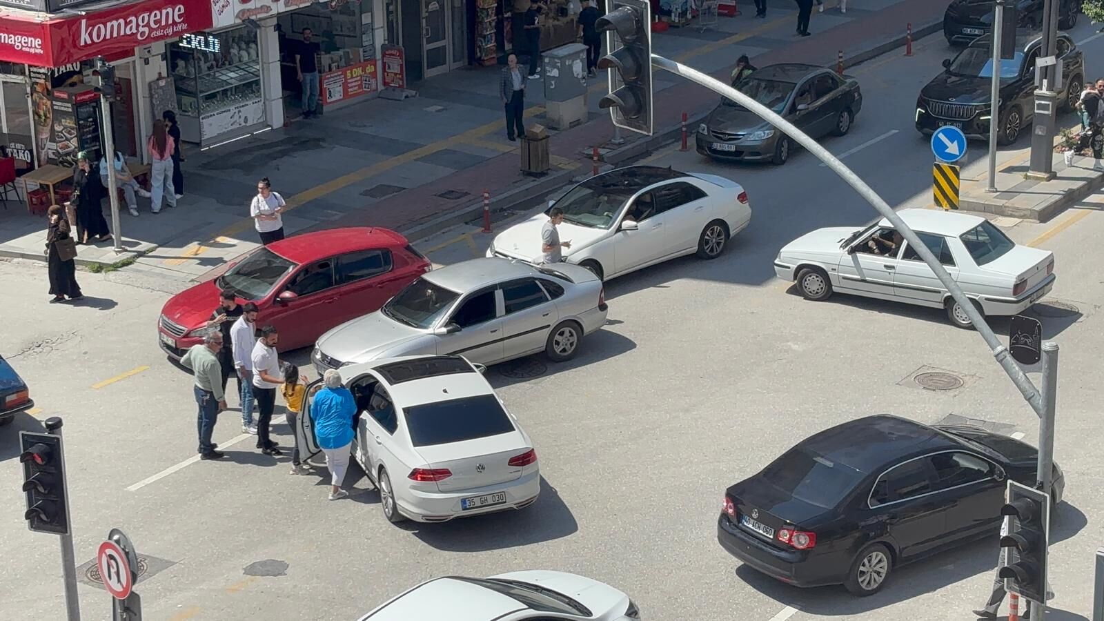 Kırşehir Ankara Caddesi’nde Aynı Noktada Bir Kaza Daha 1
