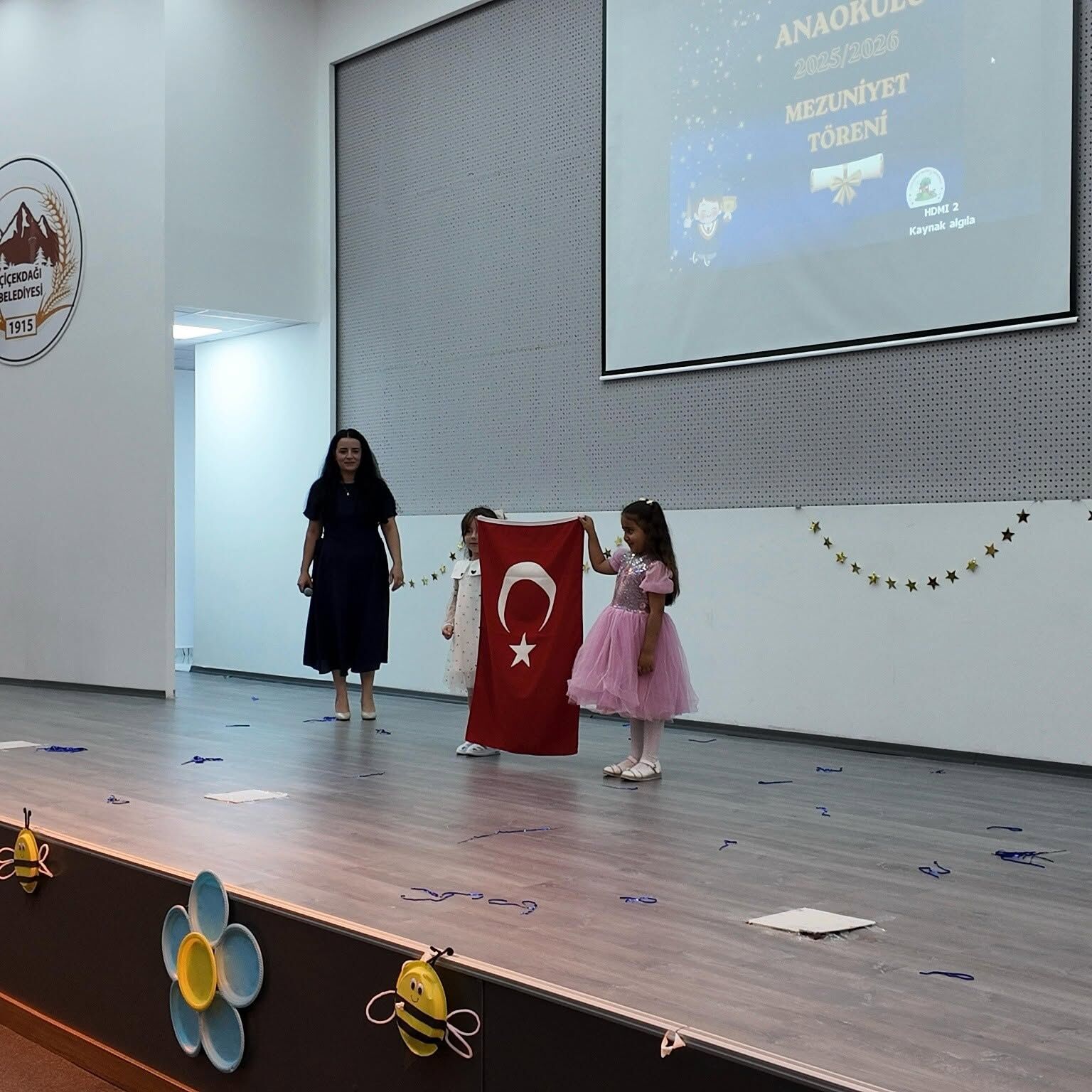 Kırşehir Çiçekdağı’nda Miniklerin Mezuniyet Heyecanı 4