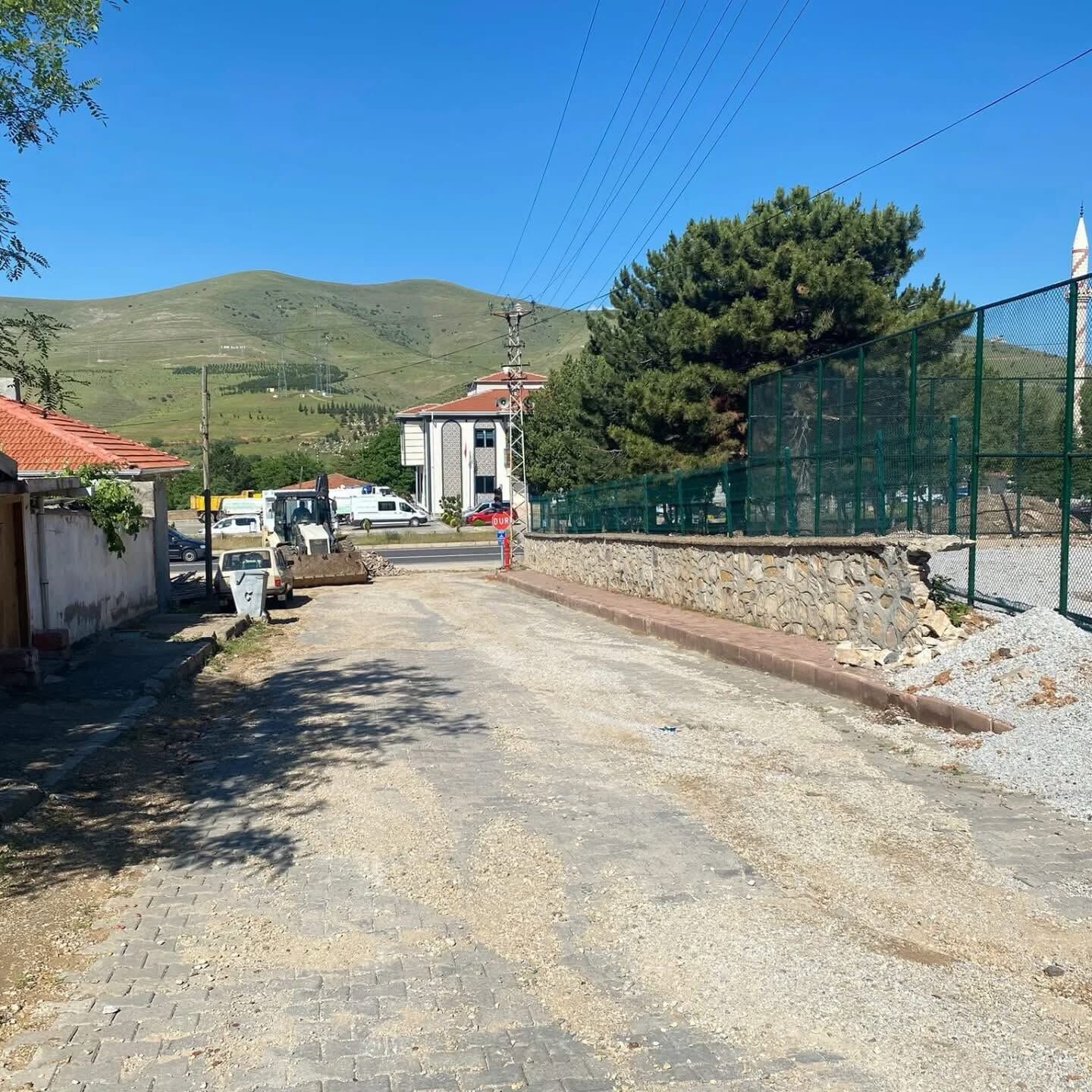 Kırşehir Özbağ’da Yol Yenileme Çalışmaları Başladı 1