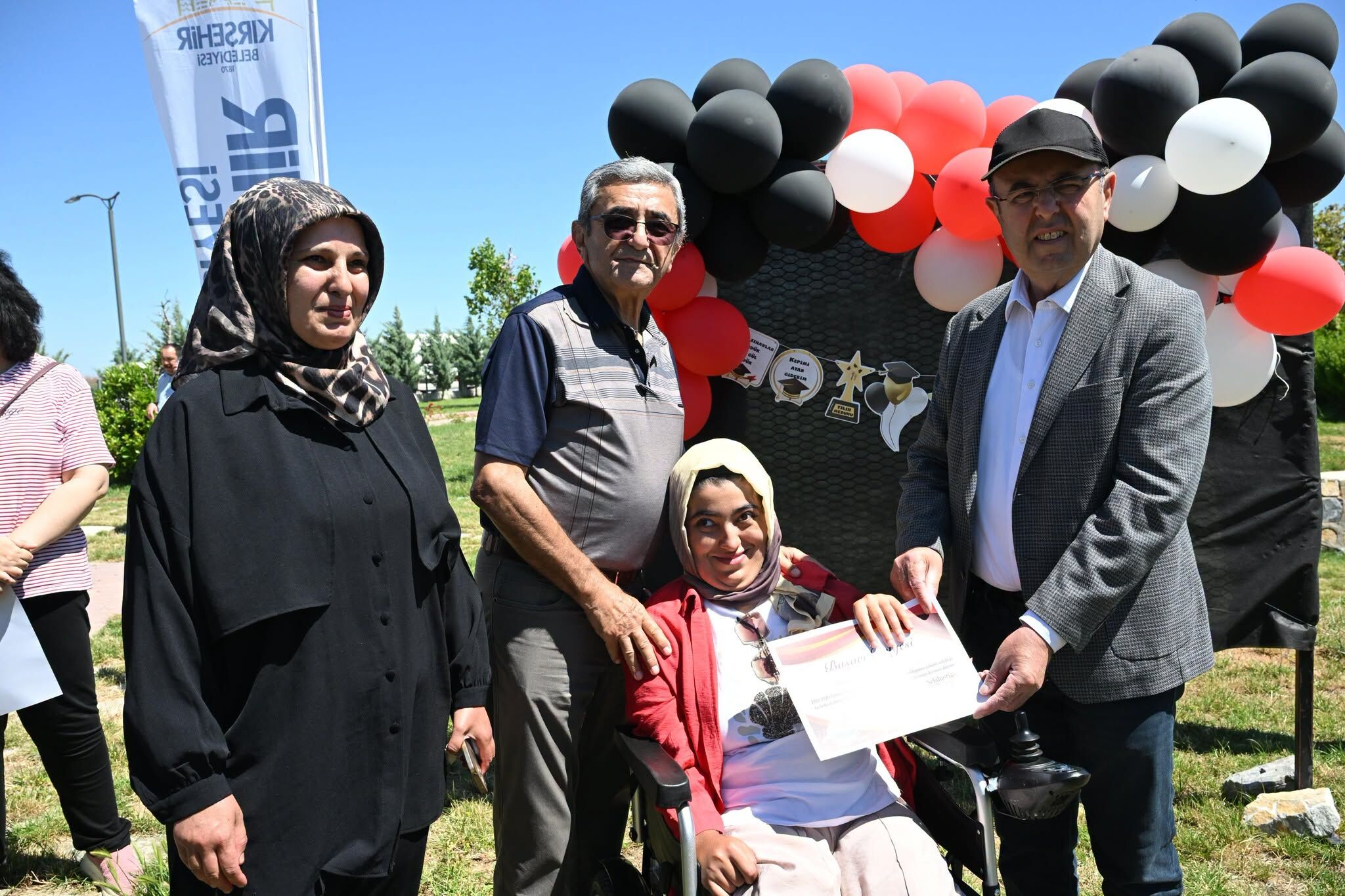 Kırşehir’de Dezavantajlı Kursiyerler Karnelerini Aldı