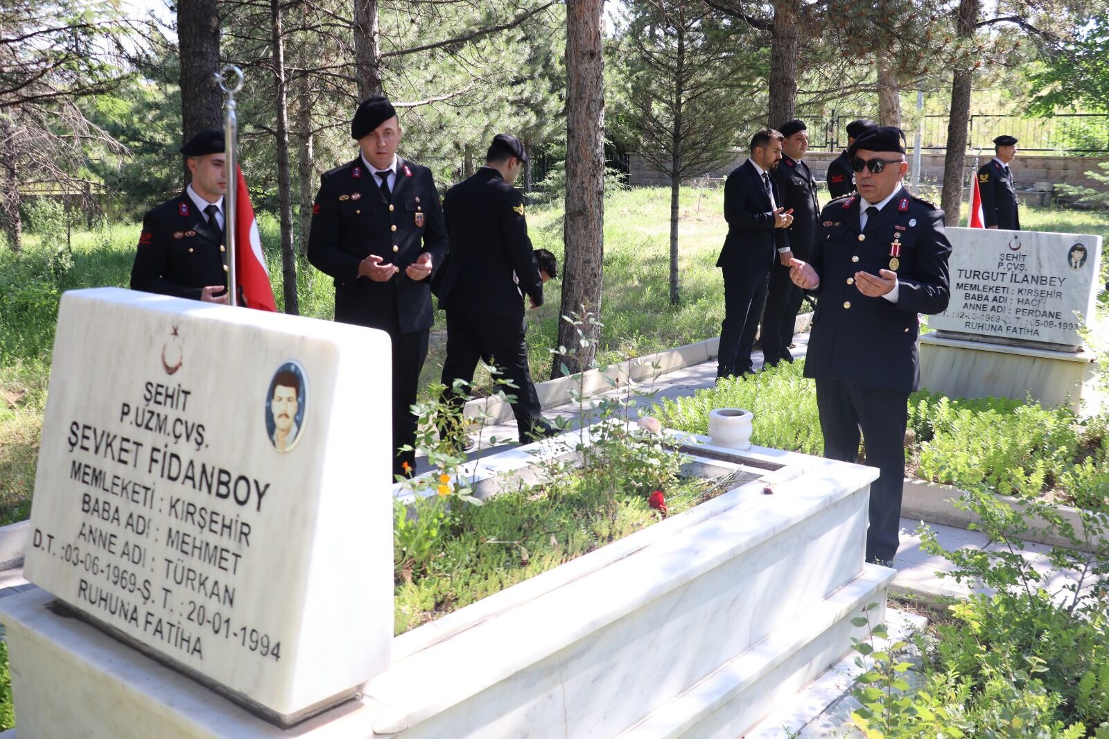 Kırşehir’de Jandarmanın 187’Nci Kuruluş Yıl Dönümünde Şehitler Dualarla Anıldı 1