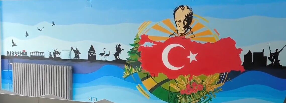 Kırşehir’de Okul Duvarları Sanatla Hayat Buldu (10)