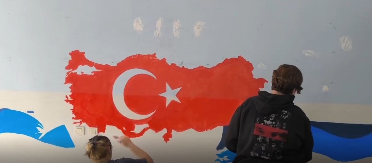 Kırşehir’de Okul Duvarları Sanatla Hayat Buldu (2)
