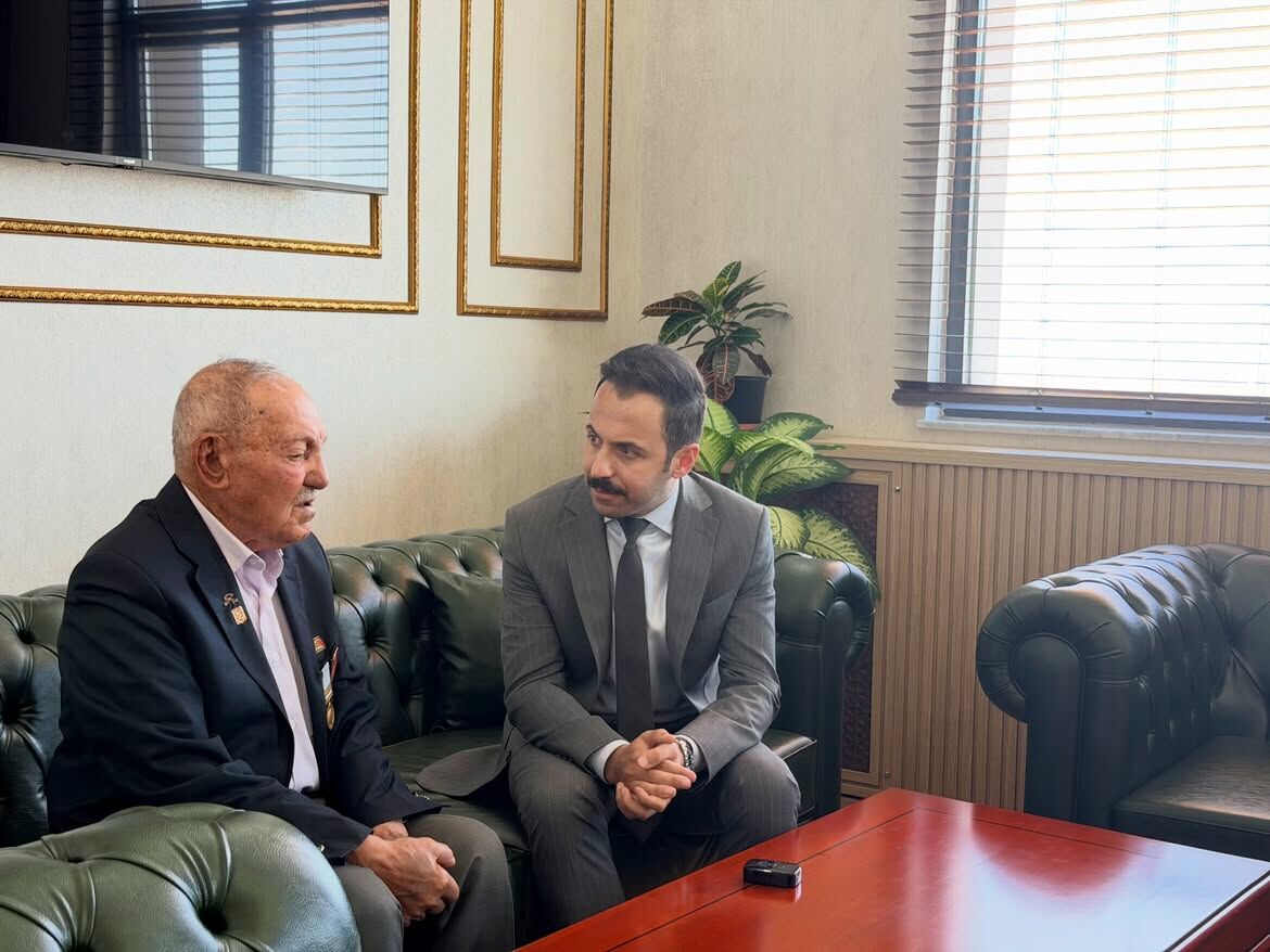 Kore Gazimiz Kıymetli Haydar Erduran Amcamız Kaymakamımız Sayın Durdu Yavuz Öğüt’ü Makamında Ziy (4)