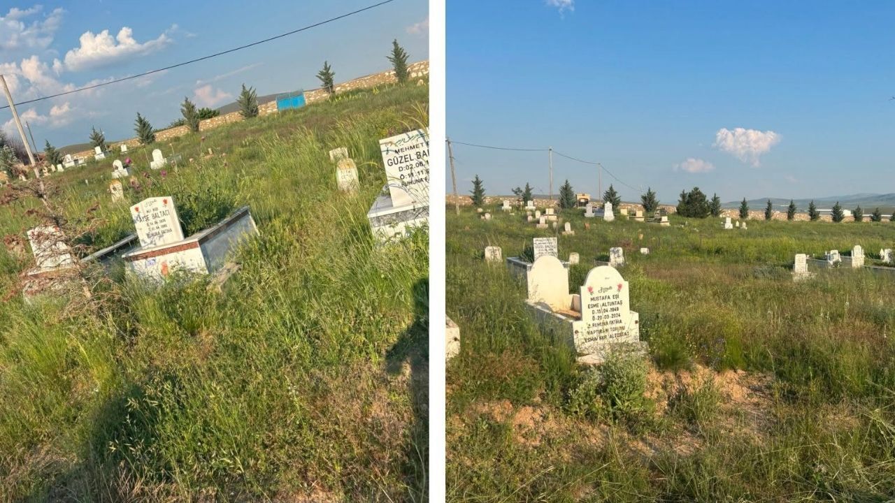 Köy Halkının Desteğiyle Mezarlık Yenilendi 1