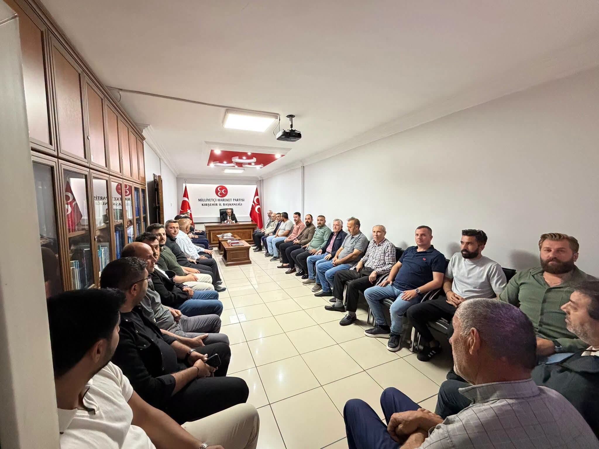 Mhp Kırşehir İl Teşkilatında Kongre Hazırlıkları Sürüyor
