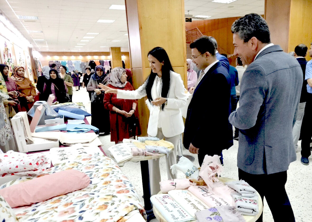 Mucur'da El Emeği Göz Nuru Eserler Görücüye Çıktı (6)