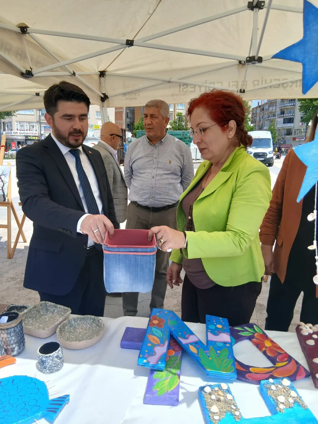 ♻️ Türkiye Çevre Haftası Etkinlikleri Kapsamında “Atıktan Sanata” Sergisi Ziyaret Edilditürkiye (3)