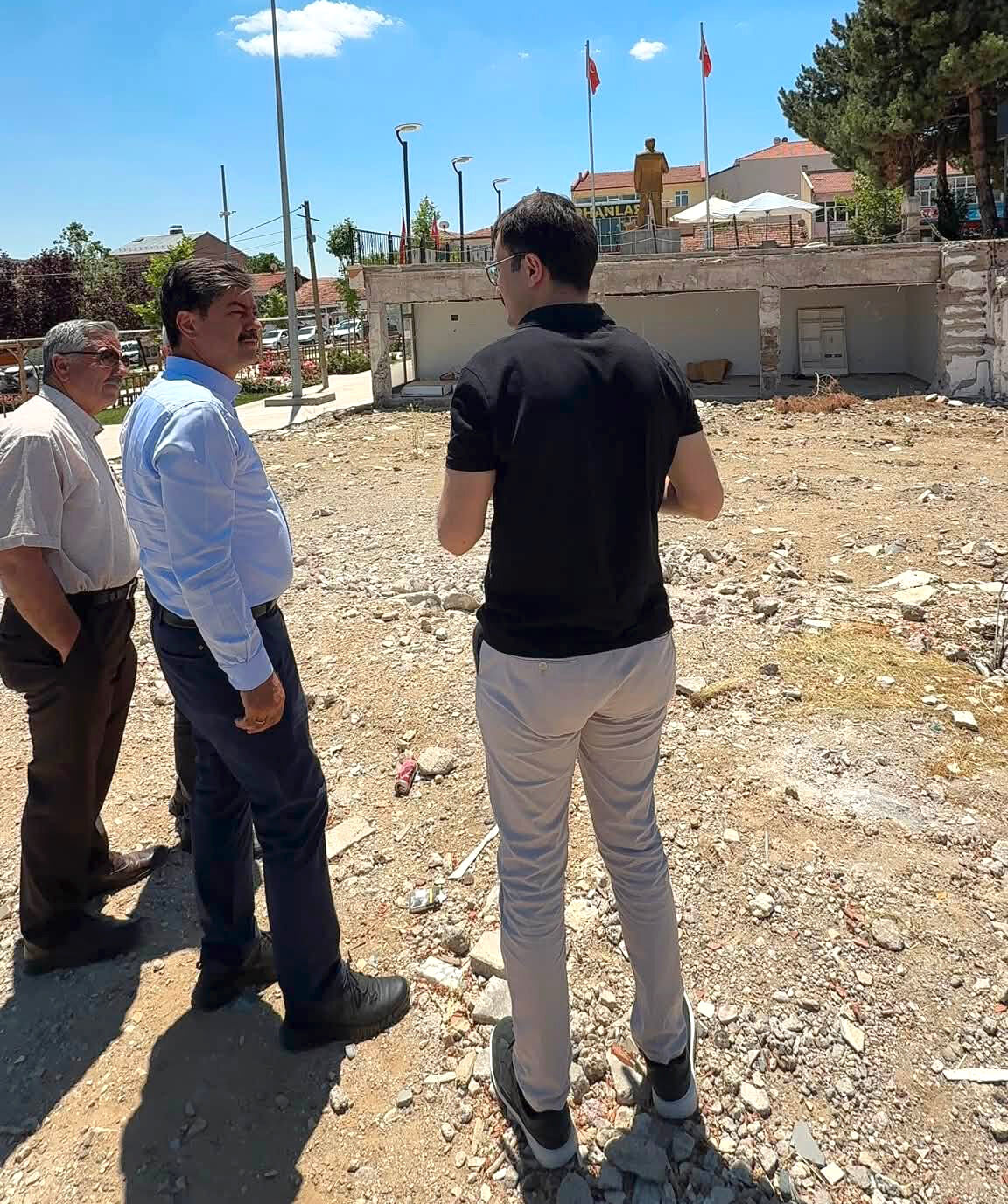 Akpınar’a Üç Önemli Yatırım Birden! Erkan Çalışmaları Yerinde Inceledi (3)