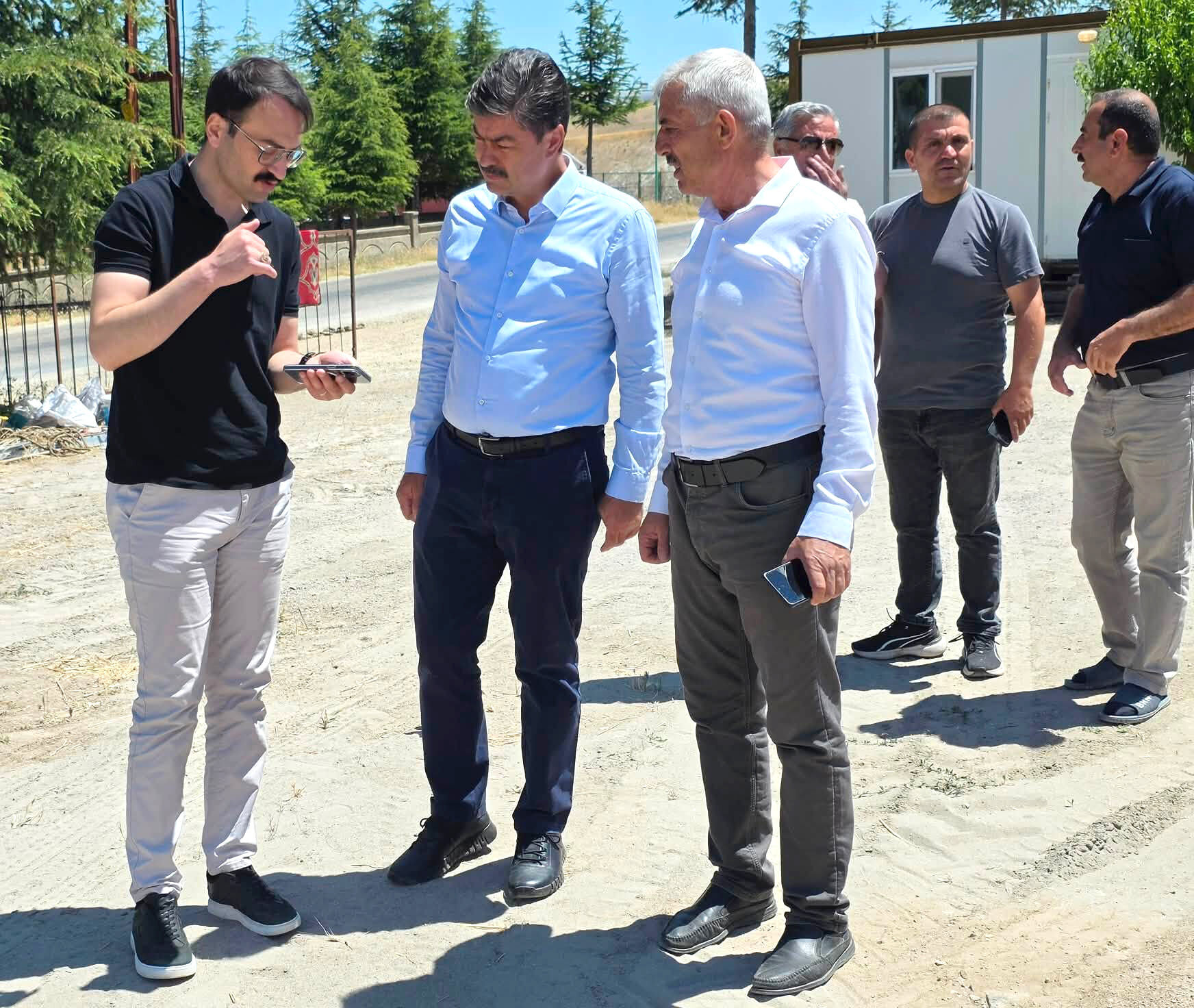Akpınar’a Üç Önemli Yatırım Birden! Erkan Çalışmaları Yerinde Inceledi (4)
