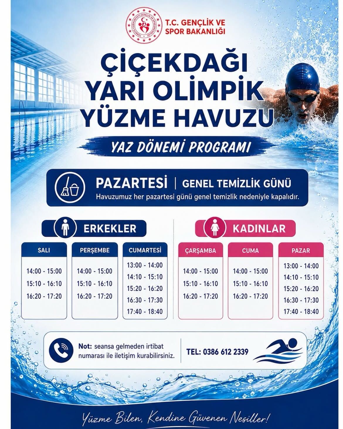 🏊 ♂️Çiçekdaği Yari Oli̇mpi̇k Yüzme Havuzu Baki̇ye Yükleme Nasil Yapilir🏊 ♂️Google’dan Gsb Tesisim
