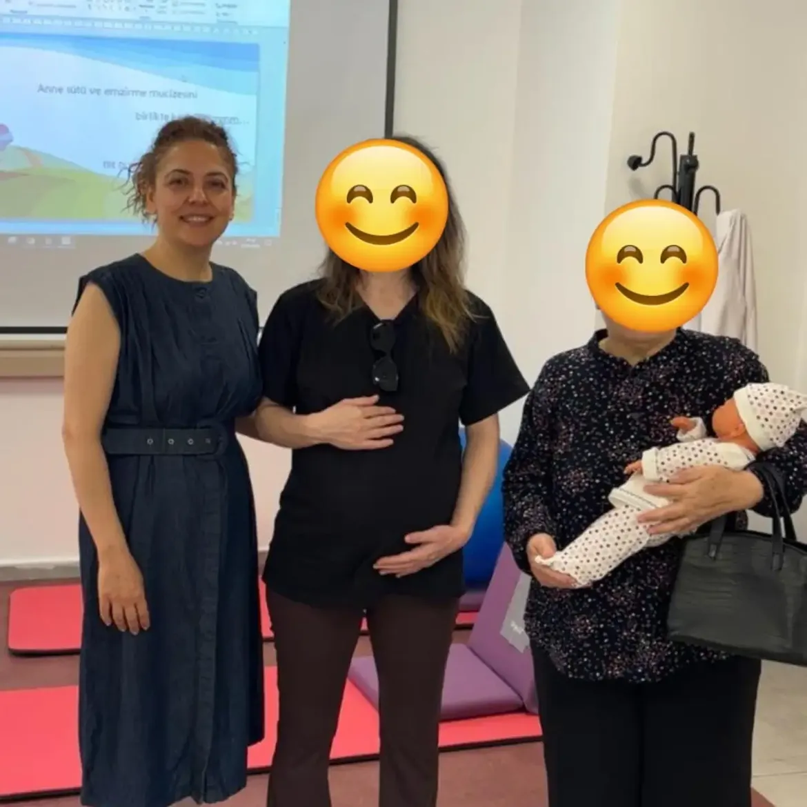 Gebe Okulumuzda Ebe Esen Esen Çam Ve Ebe Meral Gökşen Tarafında Haftalık Son 3 Ayına Giren Gebe (3)