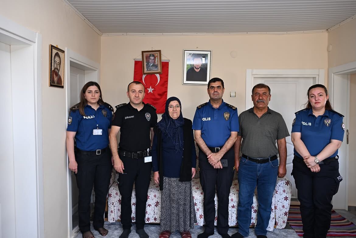 İl Emniyet Müdürlüğümüz Personelince, Şehidimiz Feyyaz Yumuşak’ın Şehadetinin Yıl Dönümünde Kıym