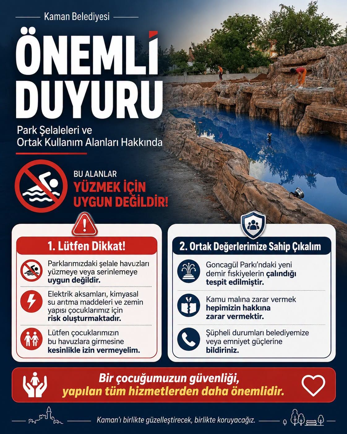 Kaman Belediyesi Uyardı (1)