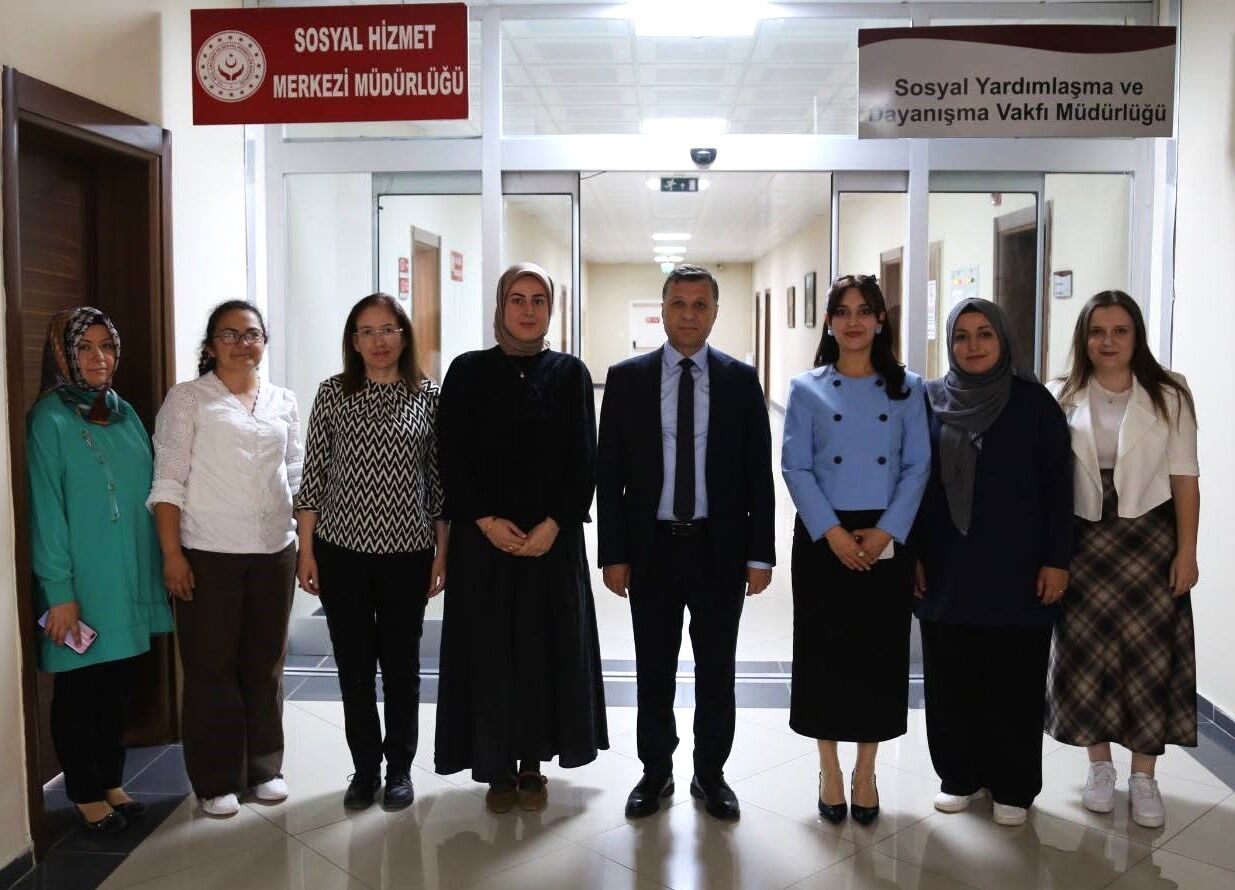 Kaman Sosyal Hizmet Merkezi’nde Yürütülen Çalışmalar Ele Alındı (1)