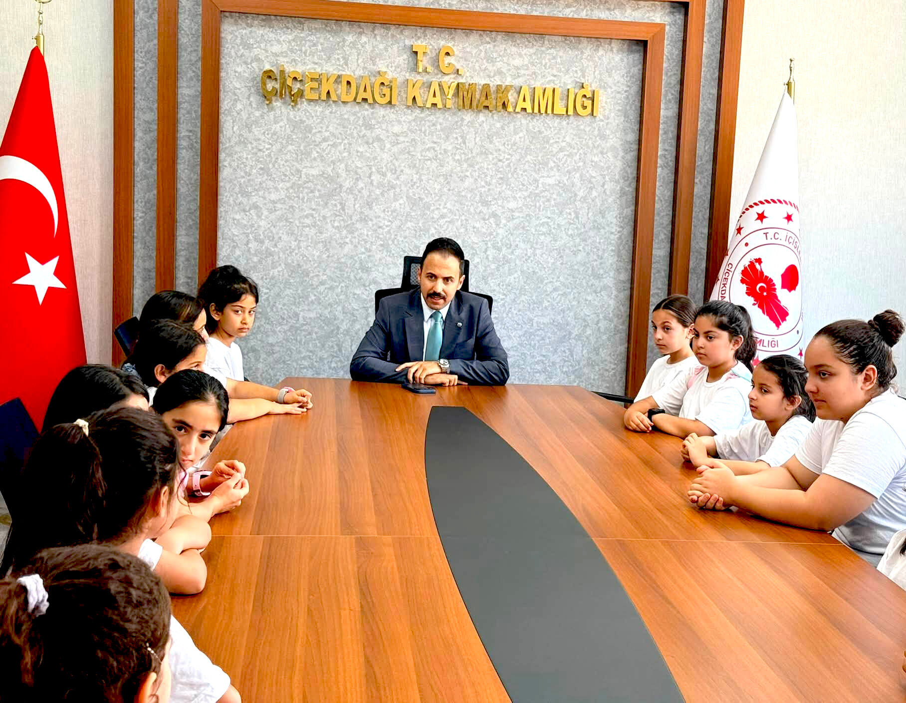 Kaymakam Öğüt Yaz Kursu Öğrencilerini Ağırladı (3)