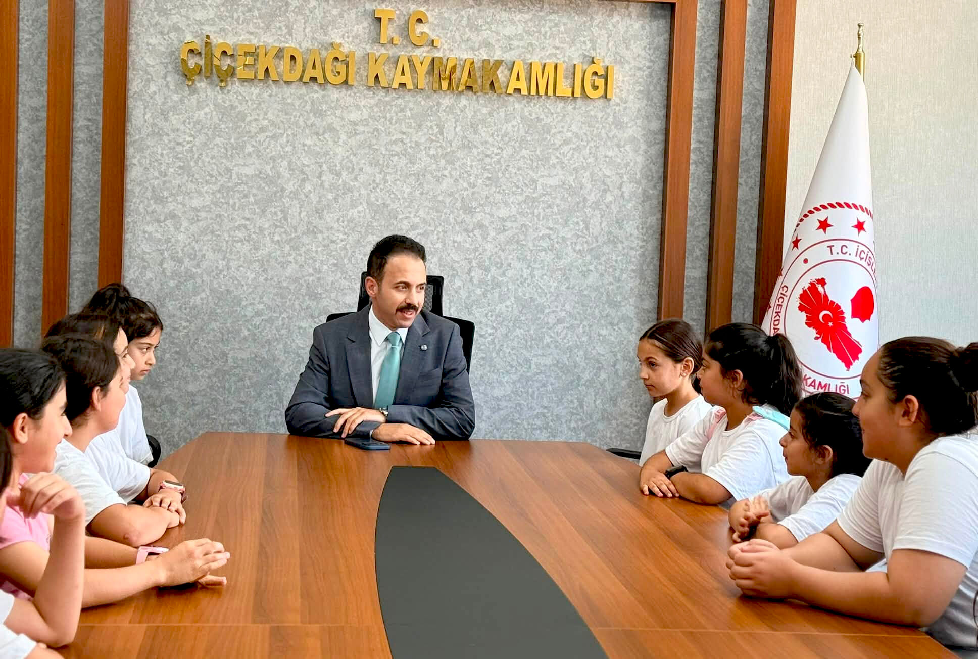 Kaymakam Öğüt Yaz Kursu Öğrencilerini Ağırladı (5)