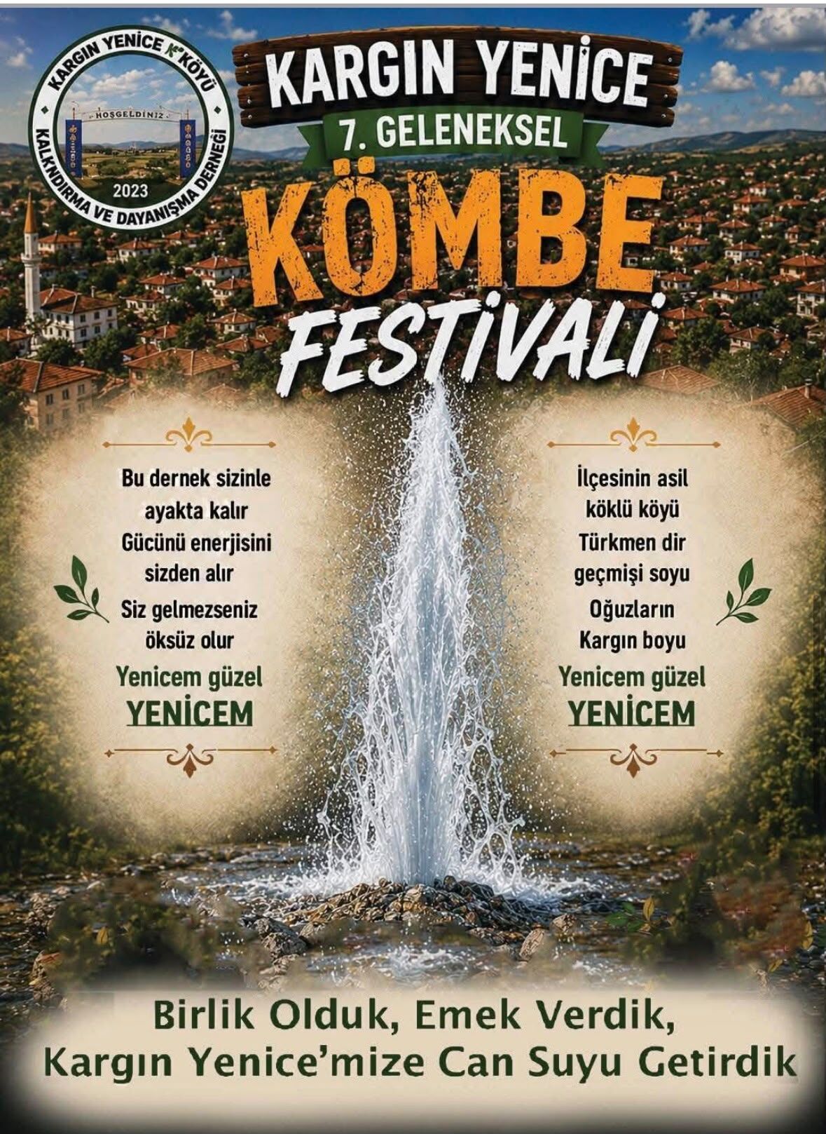 Kırşehir Kaman'da 7. Geleneksel Kömbe Festivali Heyecanı Başlıyor 3