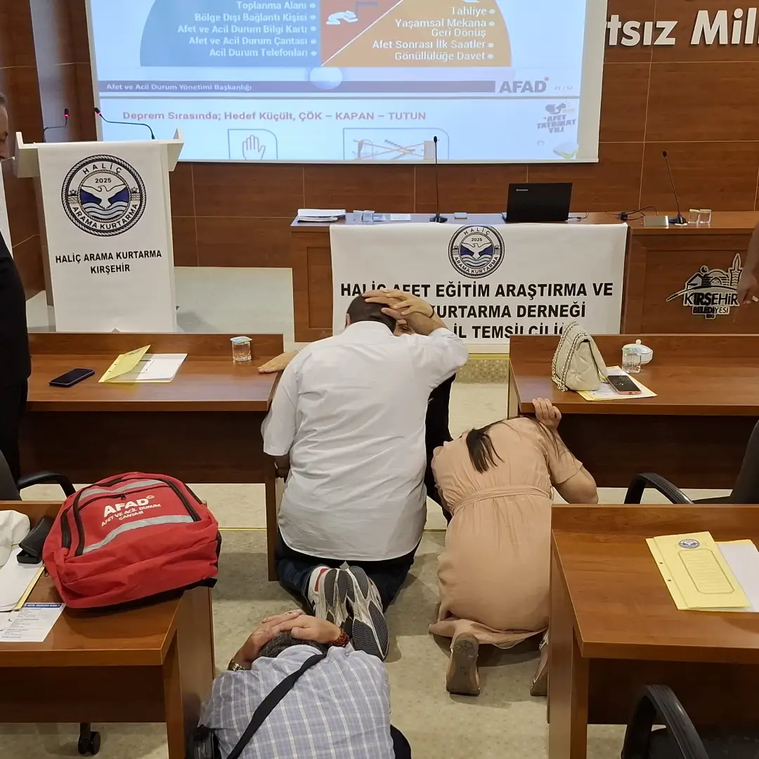 Kırşehir’de Görme Engelliler Afetlere Karşı Hazırlanıyor 7 (2)