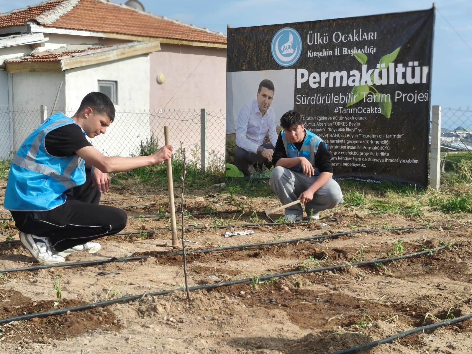 Kırşehir'de Permakültür Projesinde İkinci Etap Tamamlandı 6