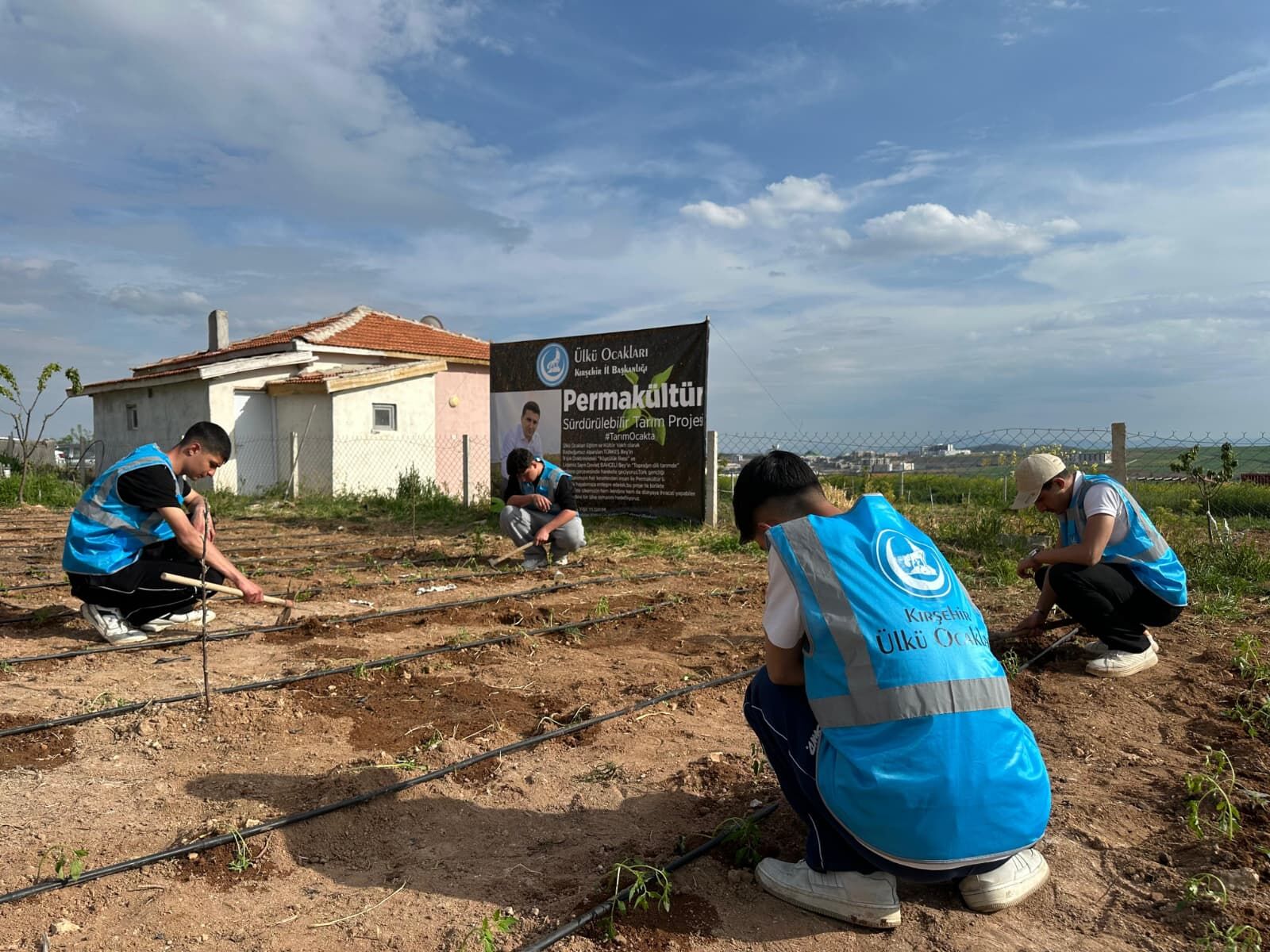Kırşehir'de Permakültür Projesinde İkinci Etap Tamamlandı 8