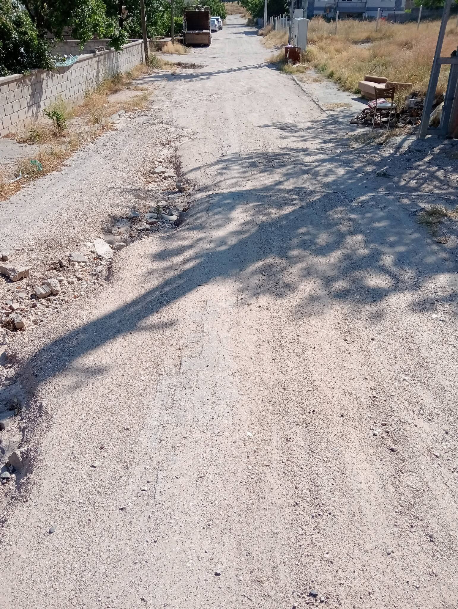 Kırşehir’de Yağmurun Ardından Köy Yolları Zarar Gördü! 2